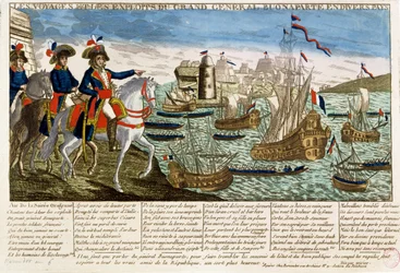 Bonaparte tábornok (1769-1821) utazásai és hőstettei 1798